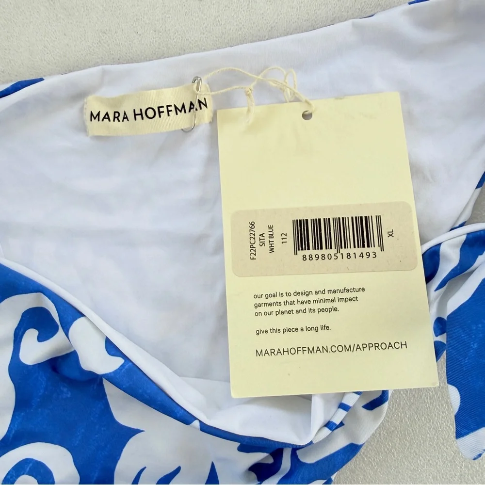 RARE Print! Mara Hoffman Sita Landscape Bikini Bottoms